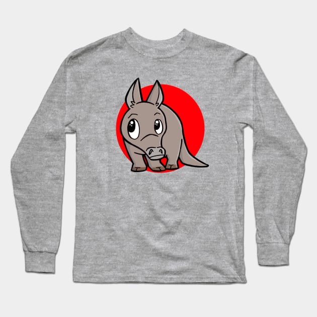 Aardvark Long Sleeve T-Shirt by Jason DeWitt